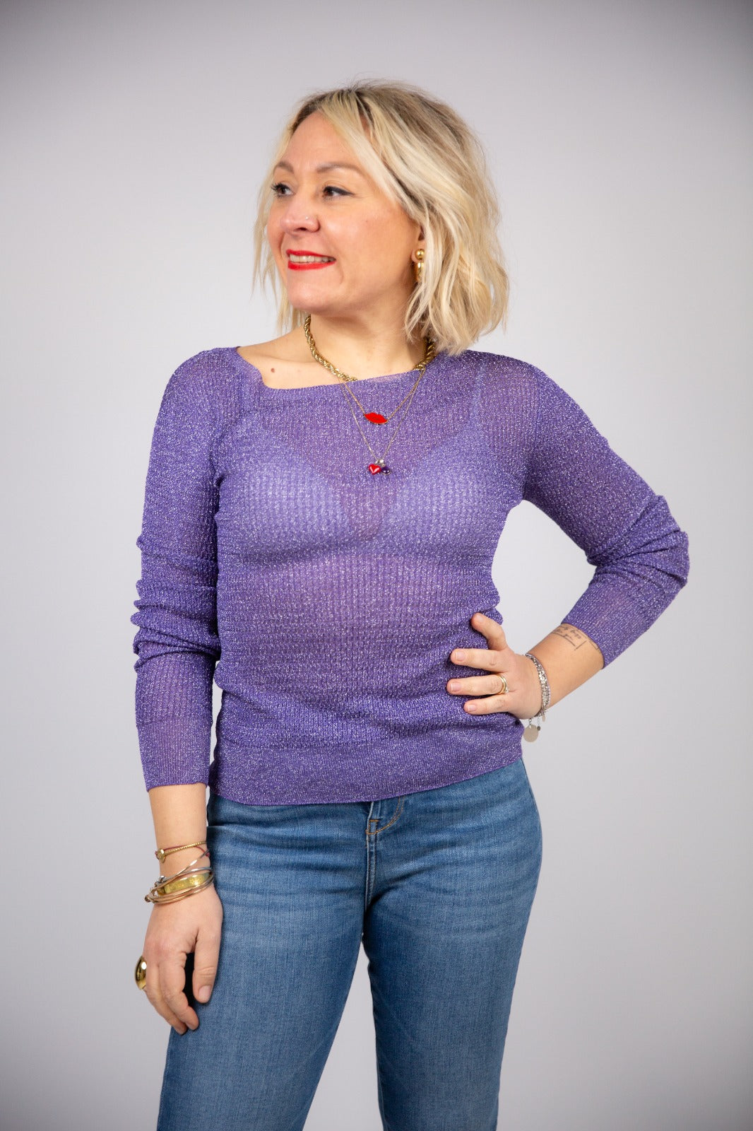 Motel diffusione moda Maglia lurex