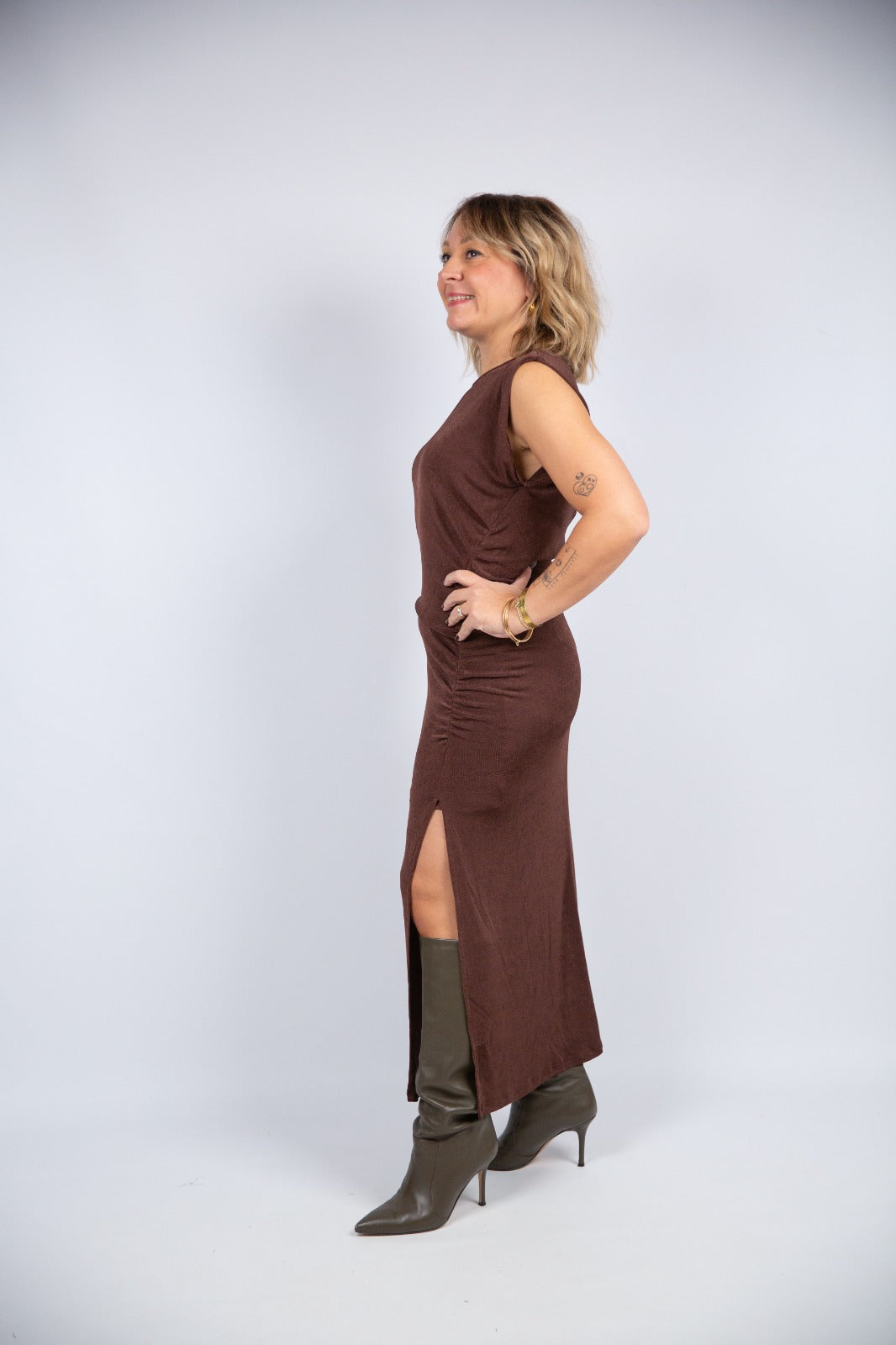 Wild pony vestito con drappeggio
