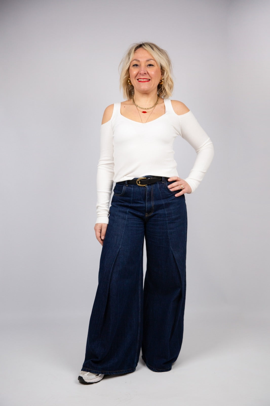 Motel diffusione moda Maglia shoulder