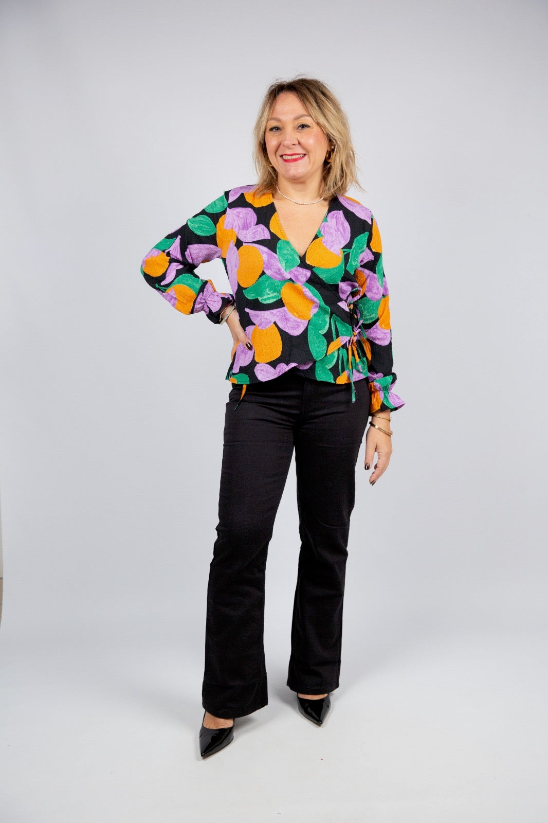 Compania fantastica blusa fantasia a cache coeur