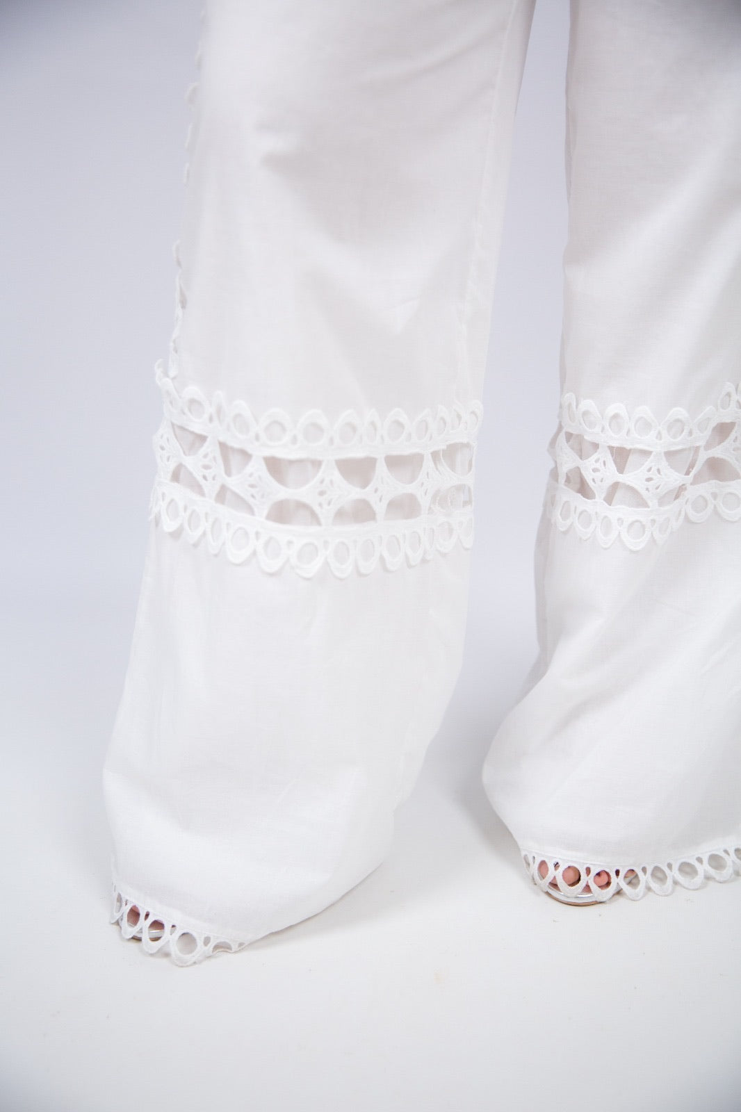 Motel diffusione moda pantalone in mussola di cotone