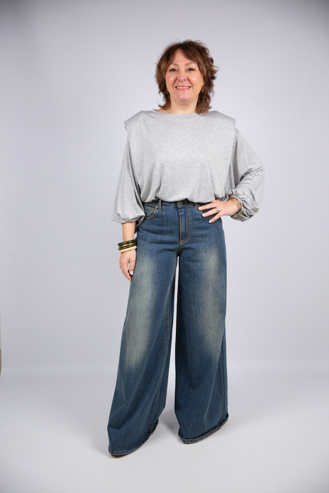 Tensione in Maglia spalline e aletta