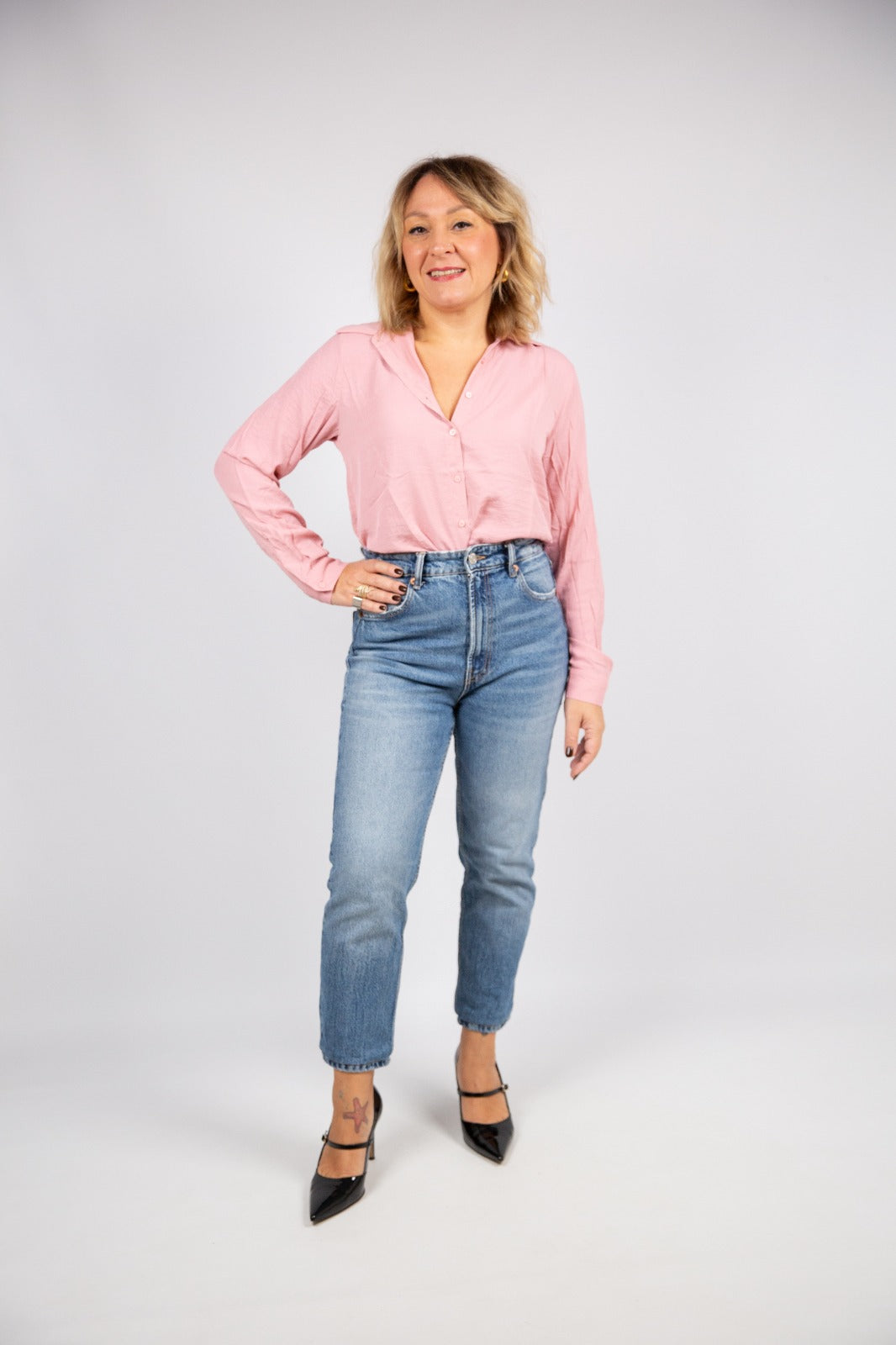 Compania fantastica camicia in viscosa