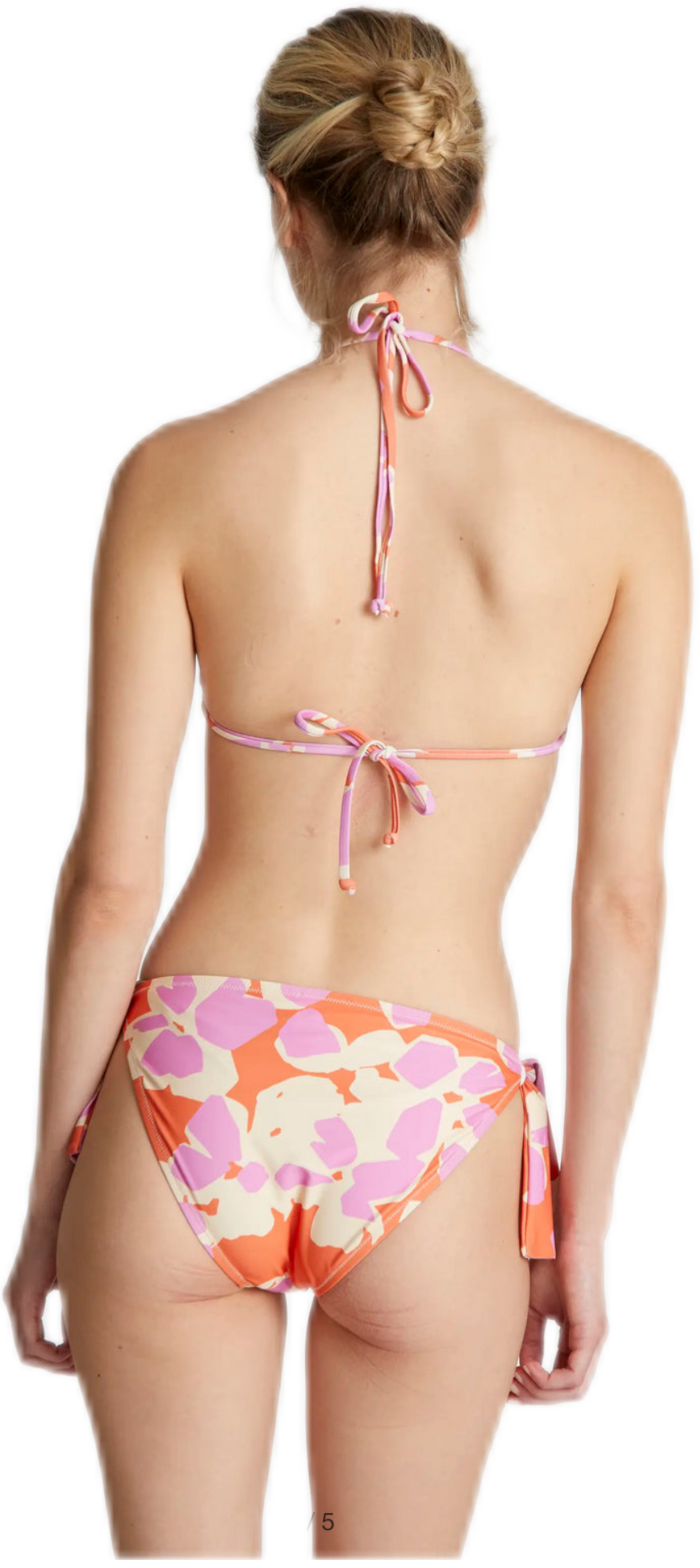 Compania fantastica costume slip arancio rosa