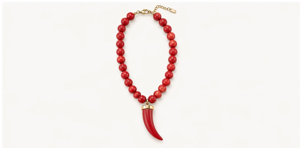 Collana con corno