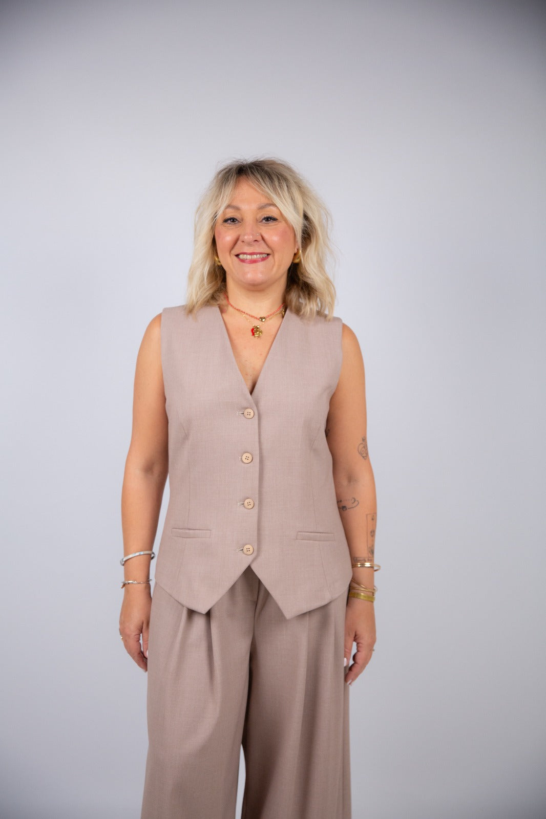 Motel diffusione moda completo gilet pantalone