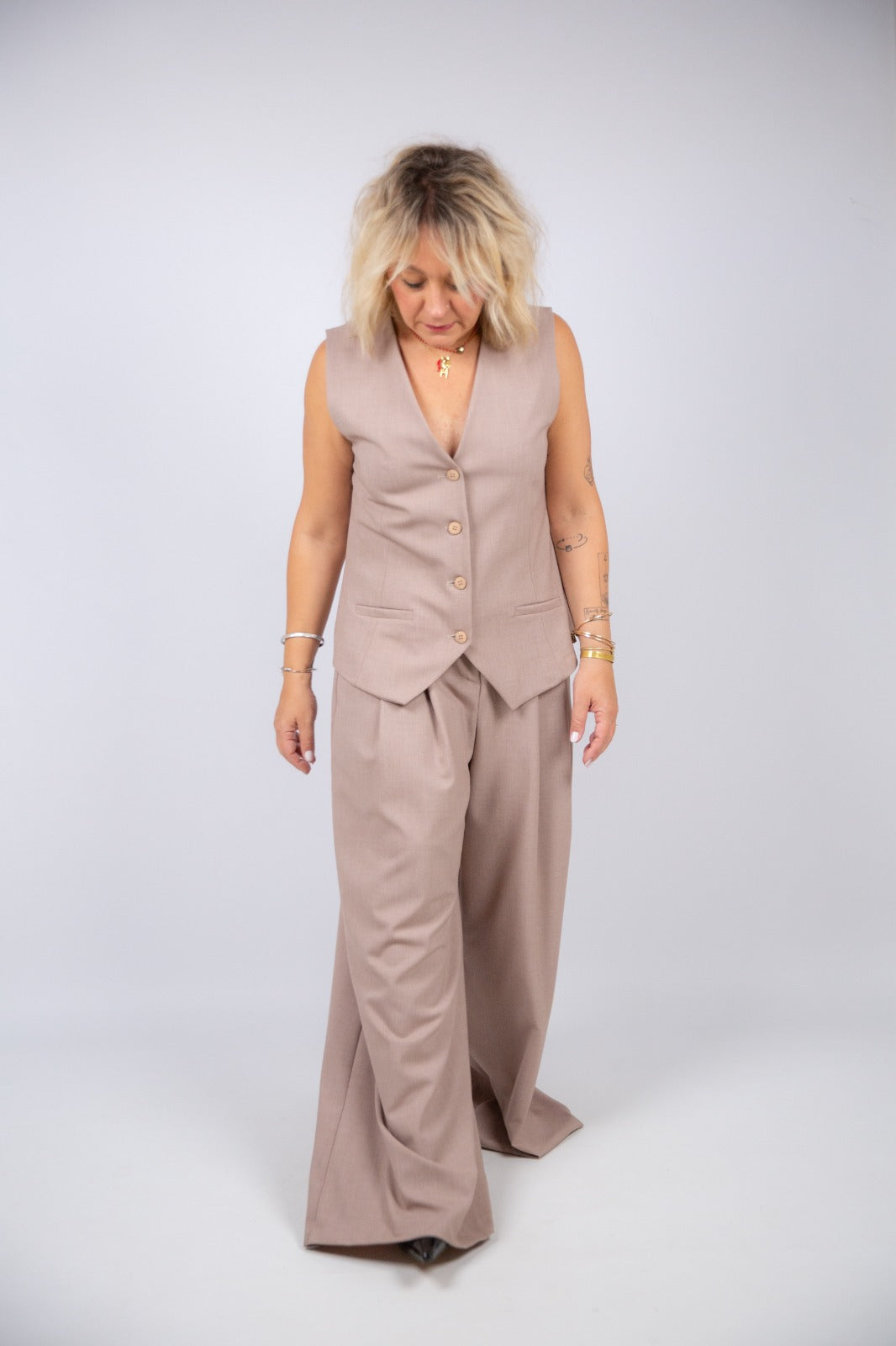 Motel diffusione moda completo gilet pantalone