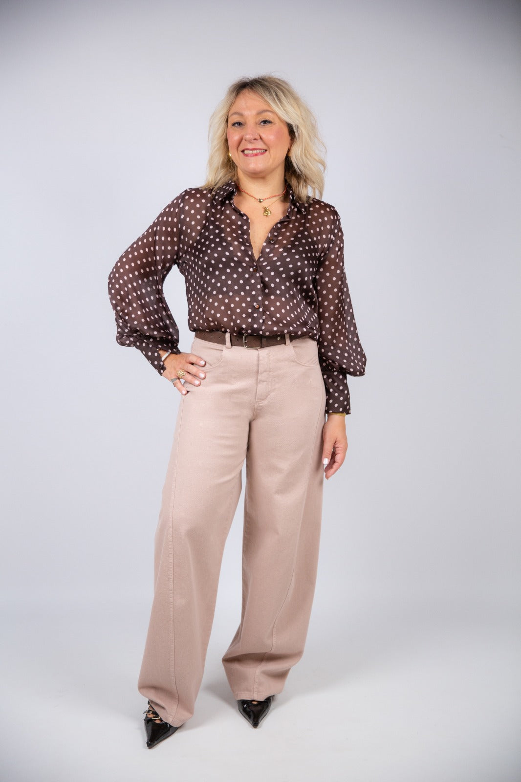 Motel diffusione moda camicia pois