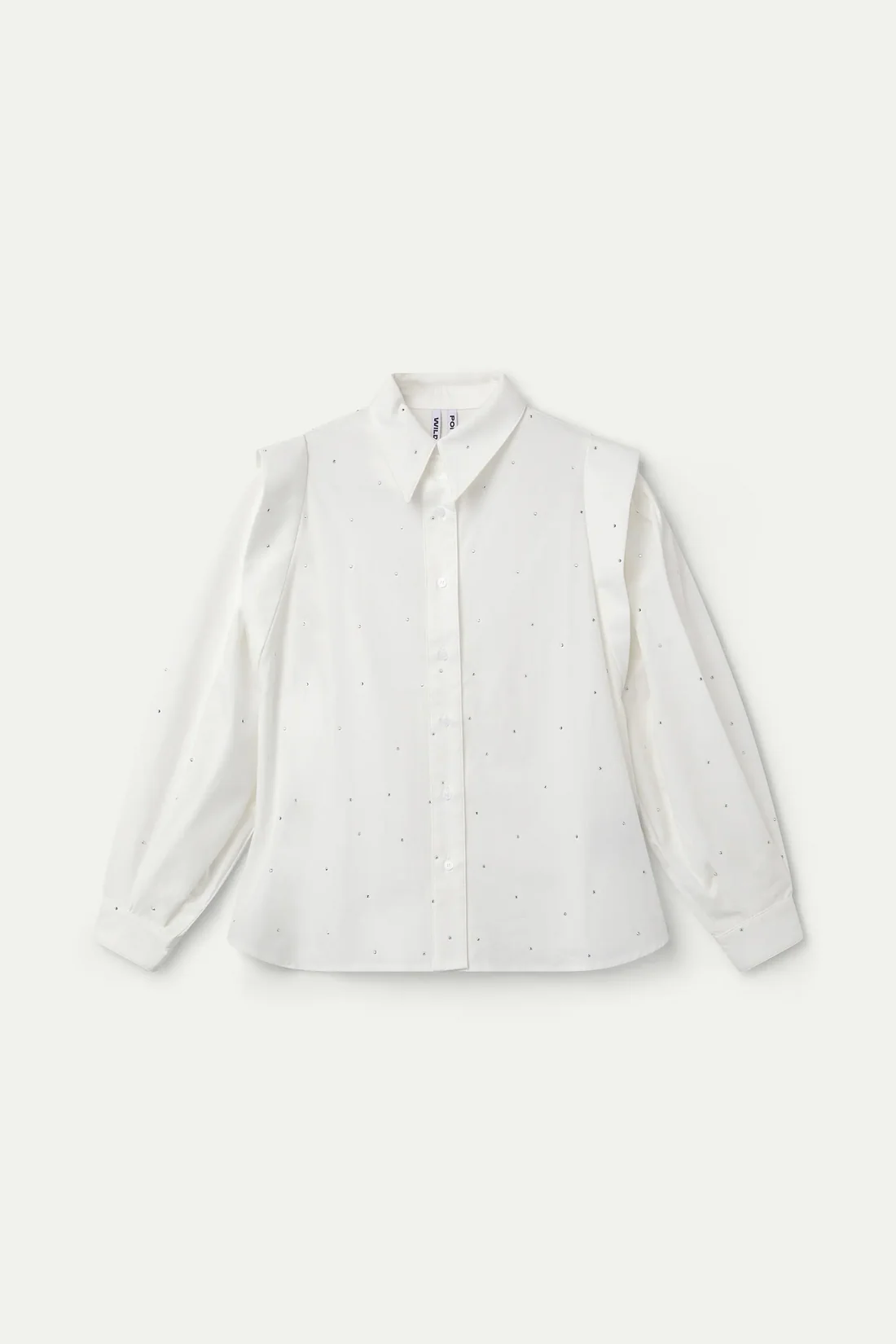 Wild pony camicia applicazione strass