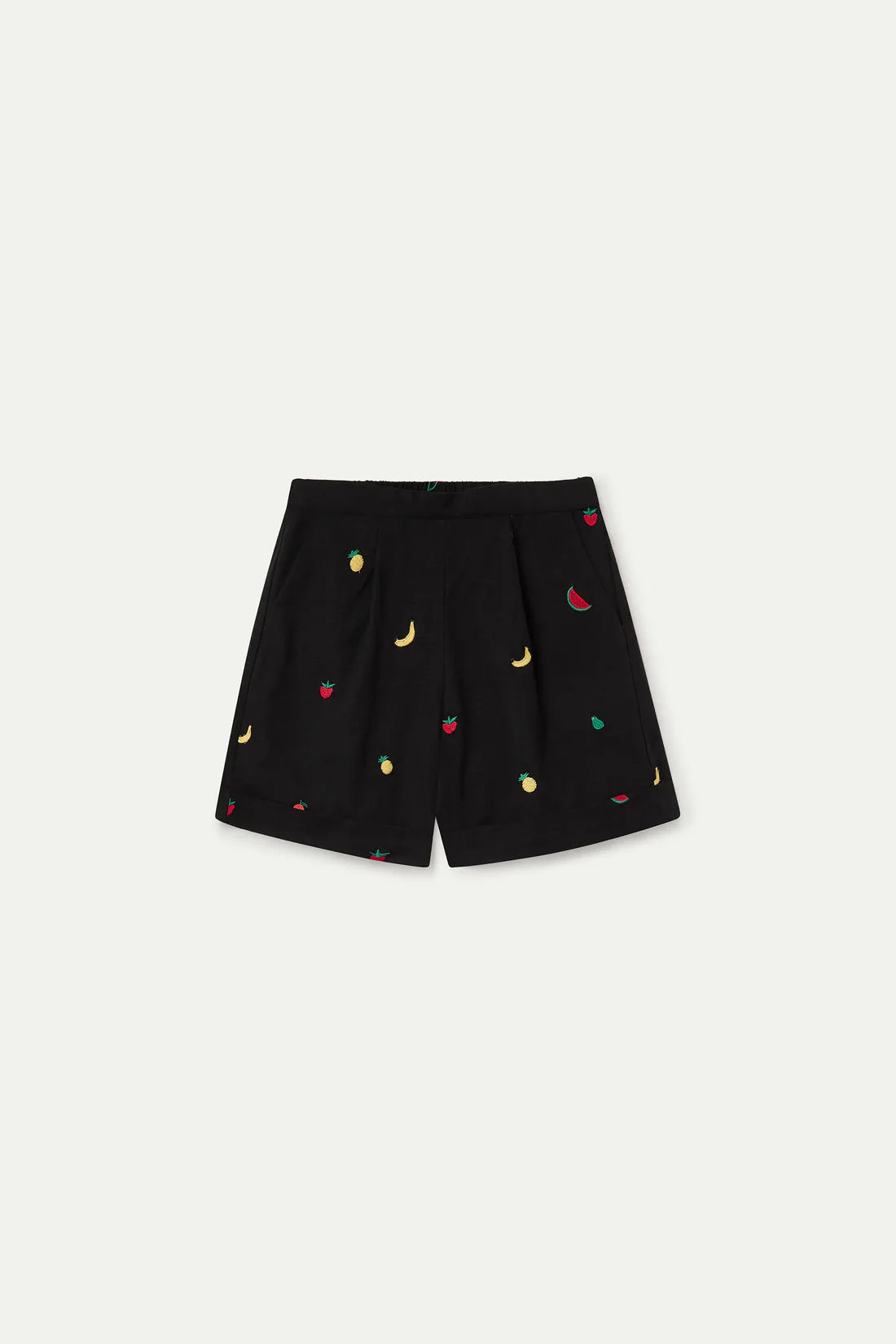 Compania fantastica shorts con ricamo frutta