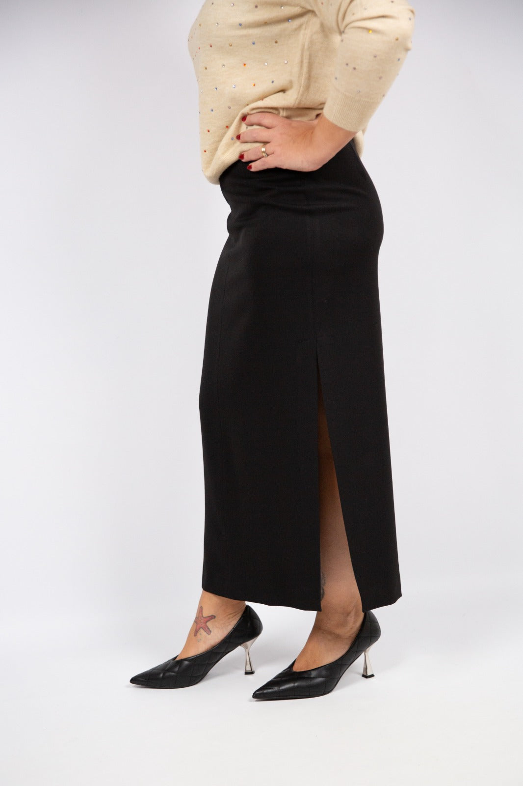 King King gonna a matita con spacco