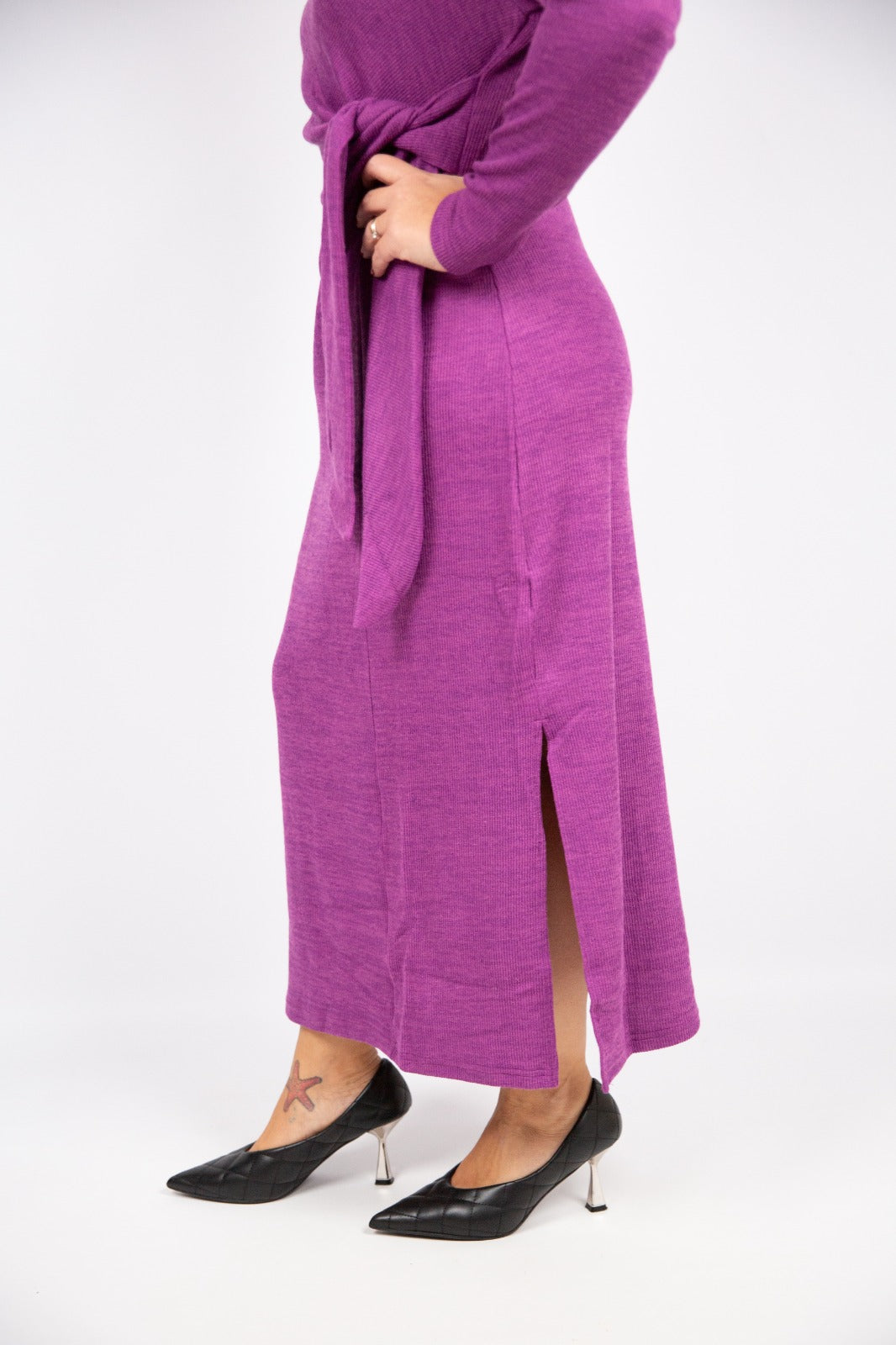 Compania fantastica Vestito in maglia con nodo