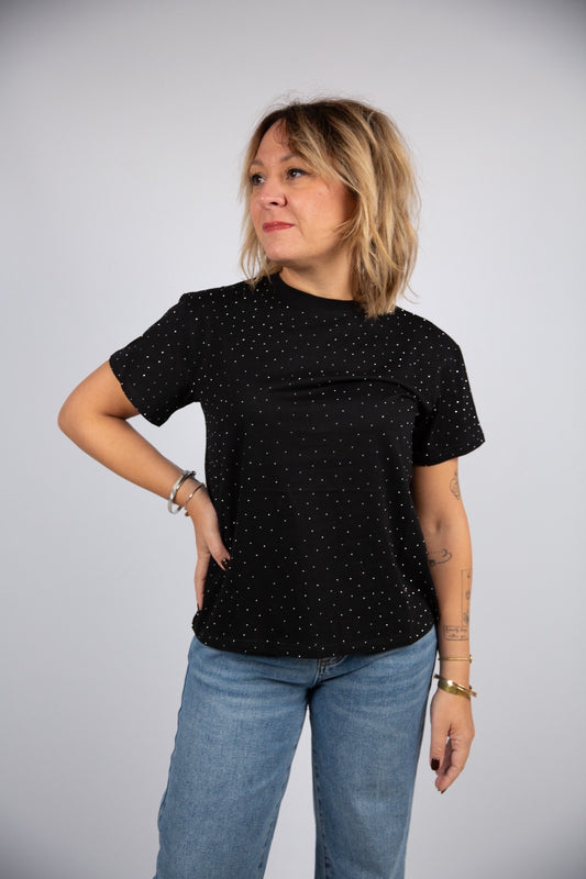 Wild pony t-shirt con punti luce