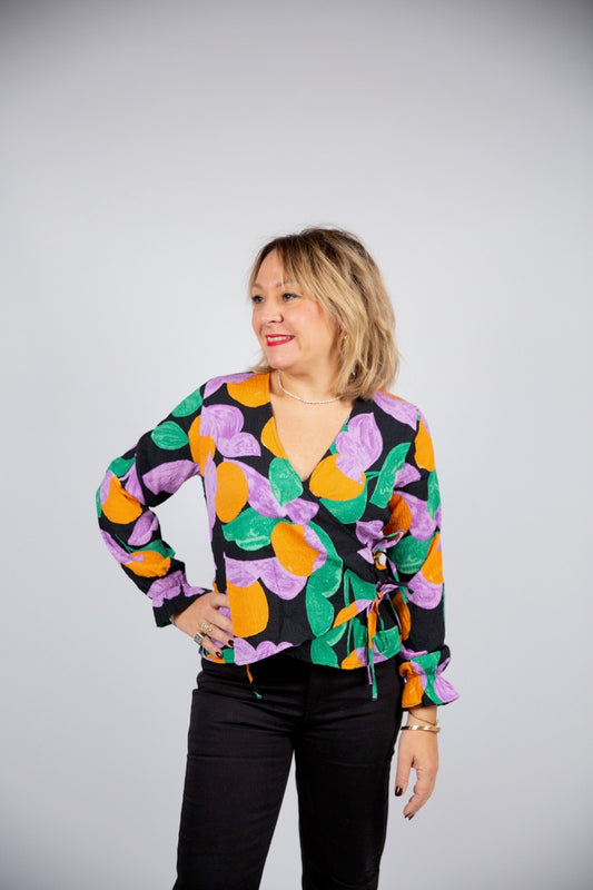 Compania fantastica blusa fantasia a cache coeur