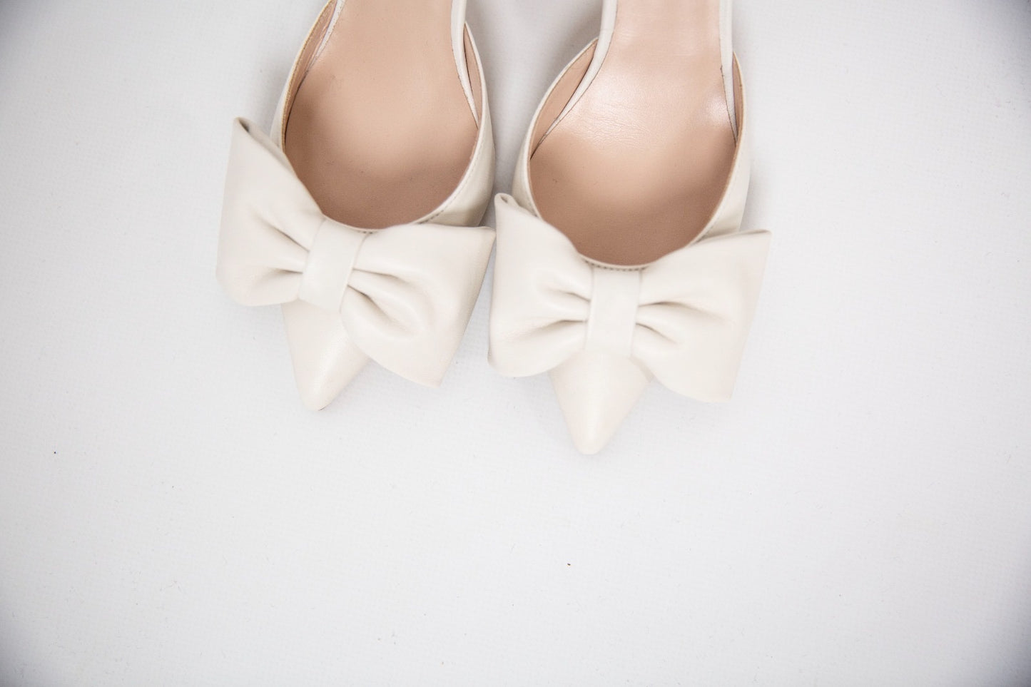 Lea gu slingback panna con fiocco