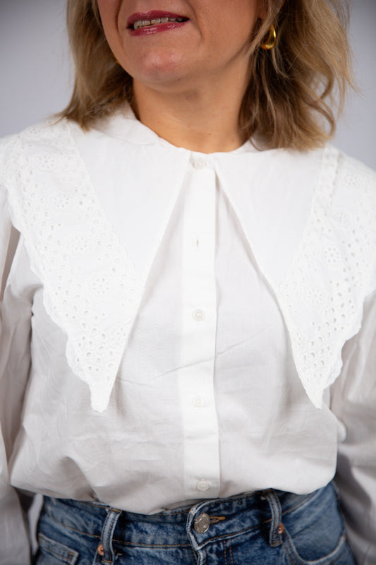 Compania fantastica Camicia collo merletto