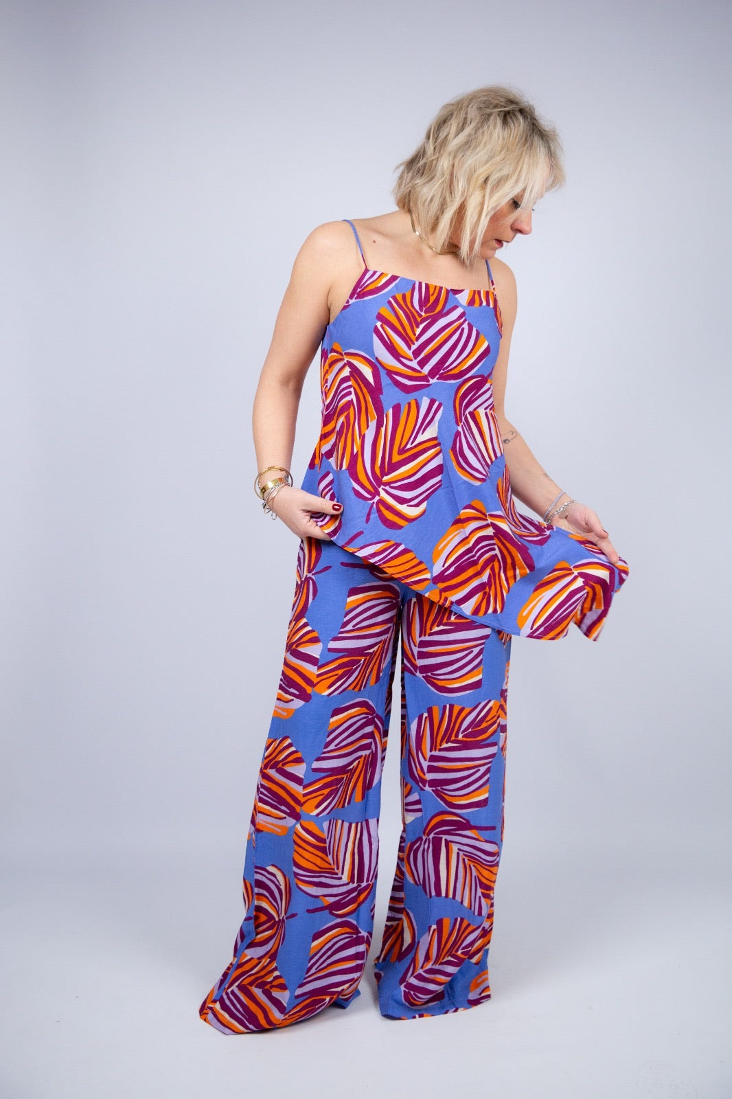 Compania fantastica pantalone palazzo fantasia