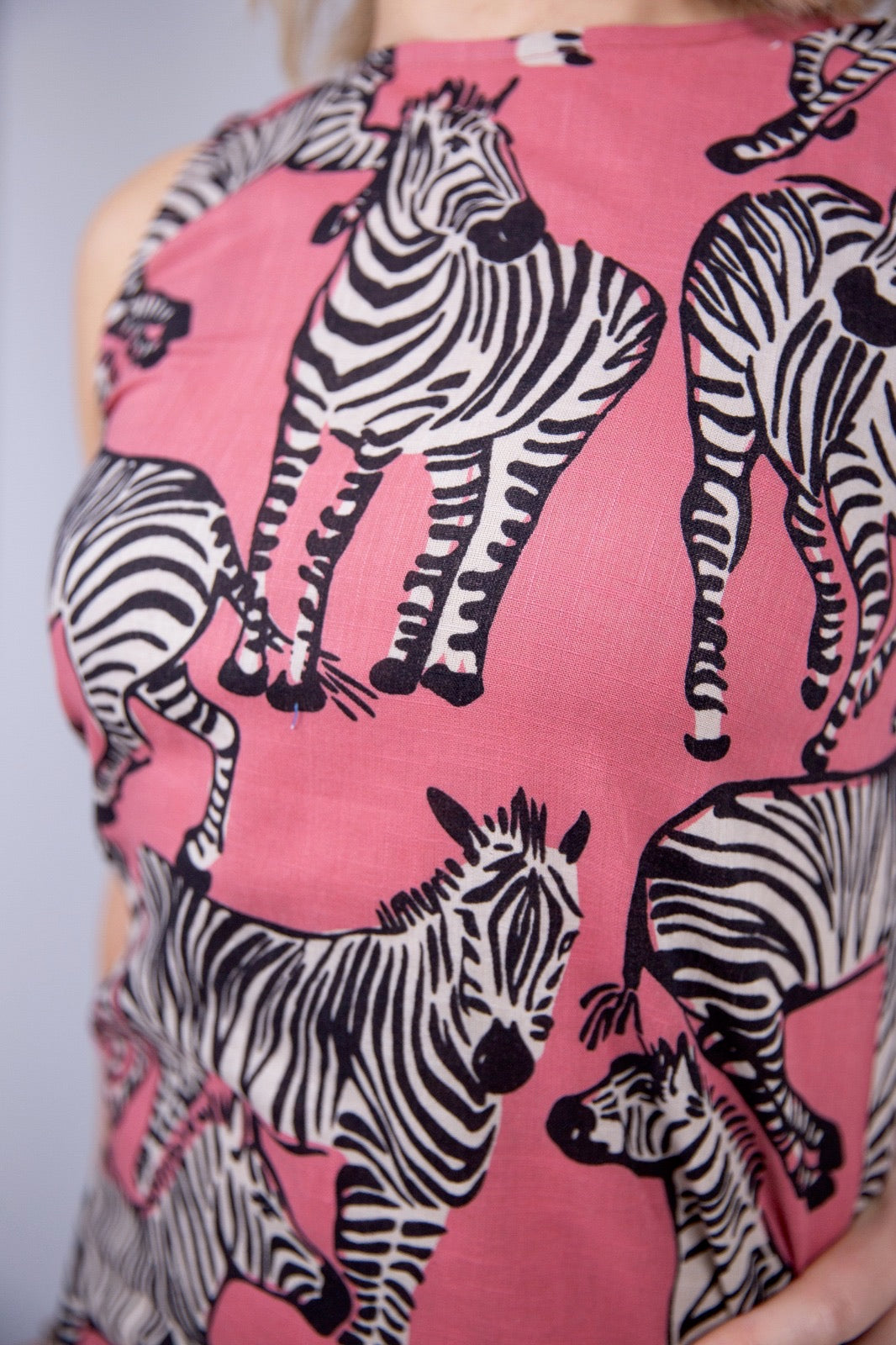 Compania fantastica Vestito con stampa zebre