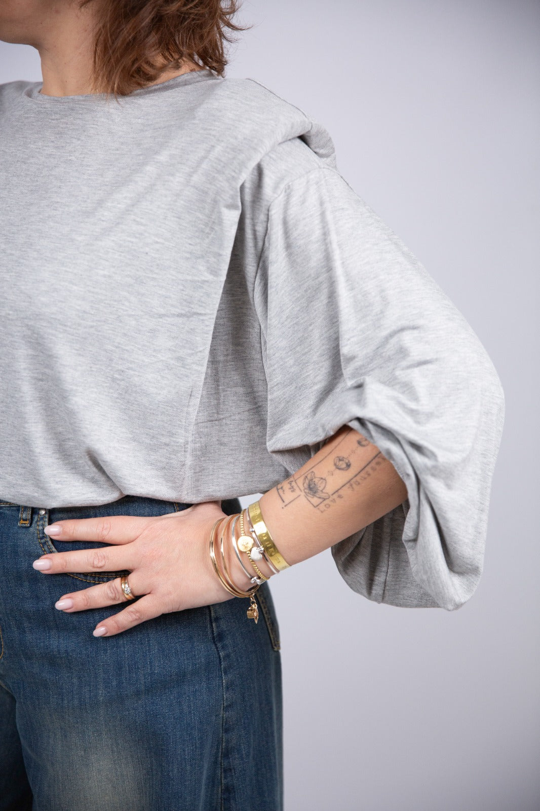 Tensione in Maglia  spalline e aletta