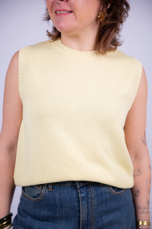 Arita gilet 100% cotone