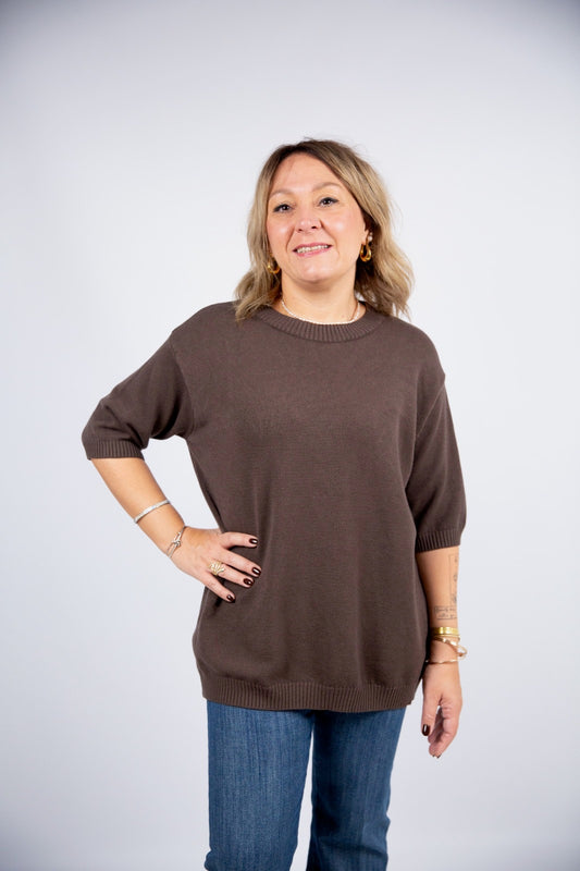 Spazio Sand Maglia manica tre quarti