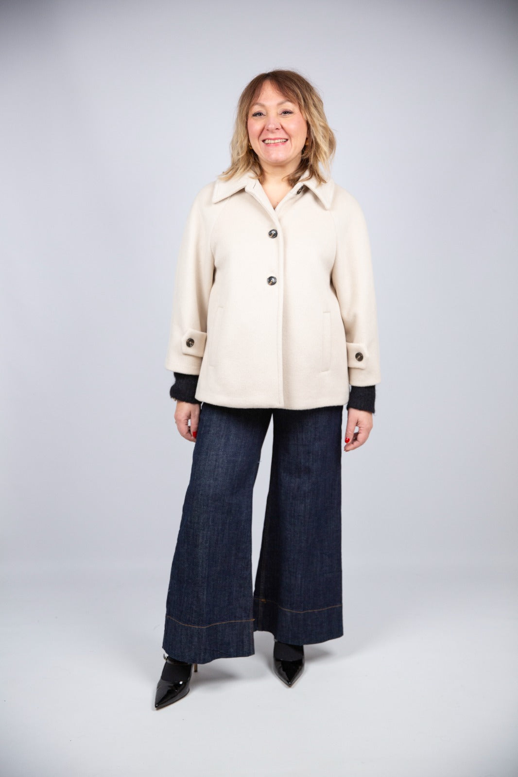 Motel cappotto manica 3/4