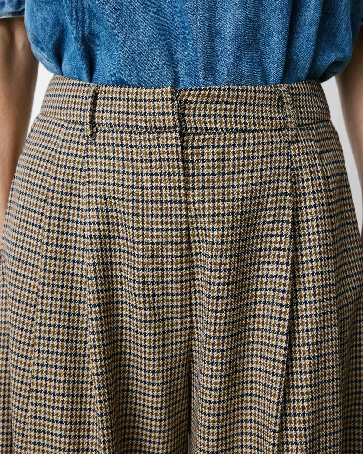 Grace & Mila pantalone palazzo check