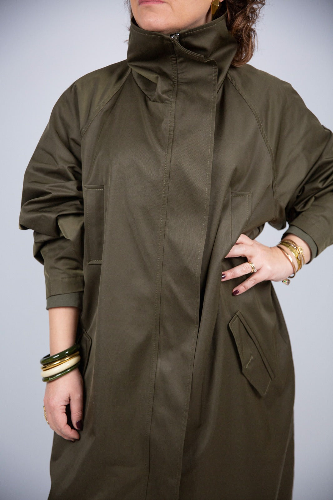 King Kong trench verde militare