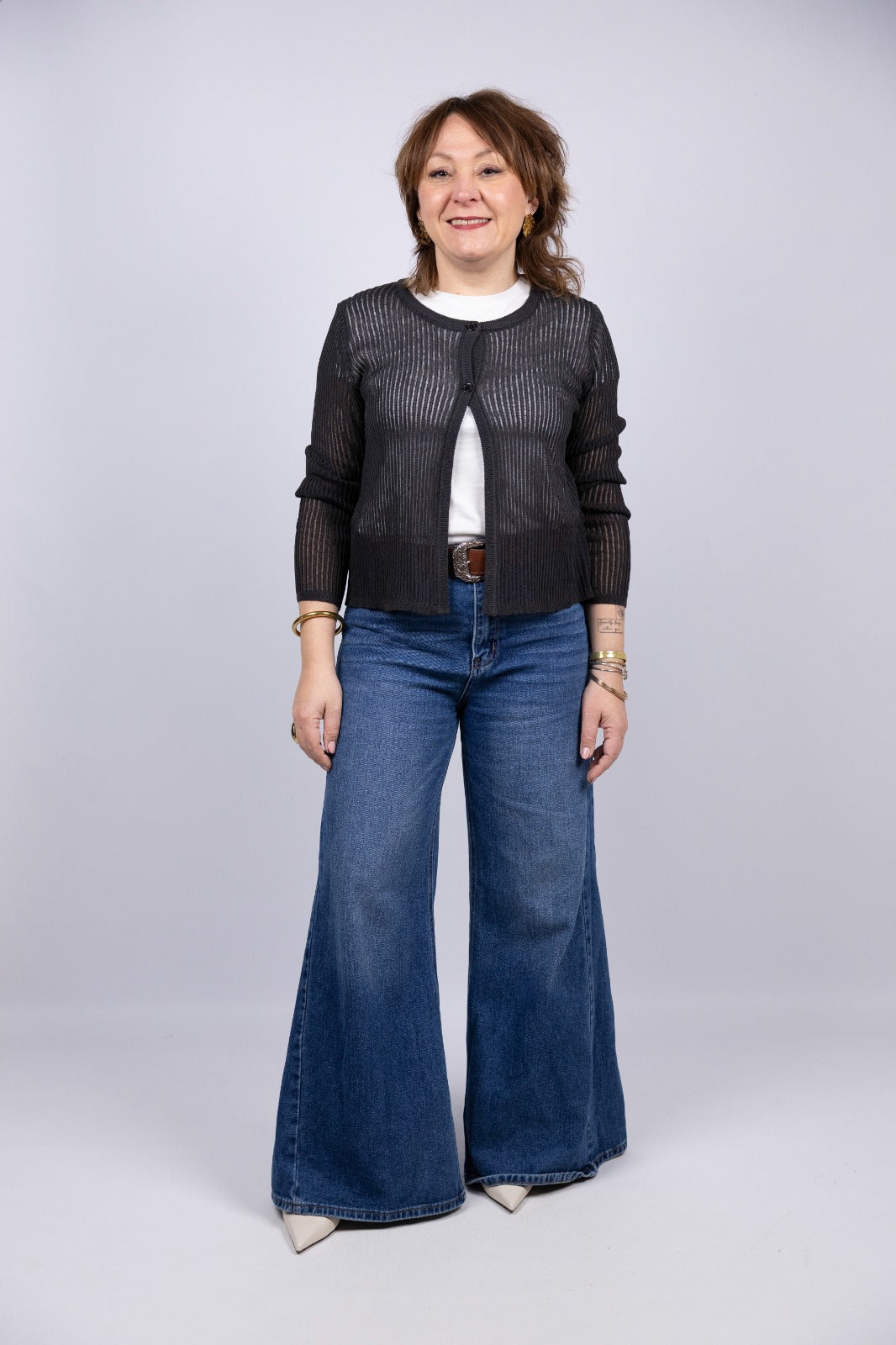 Compania fantastica cardigan due bottoni