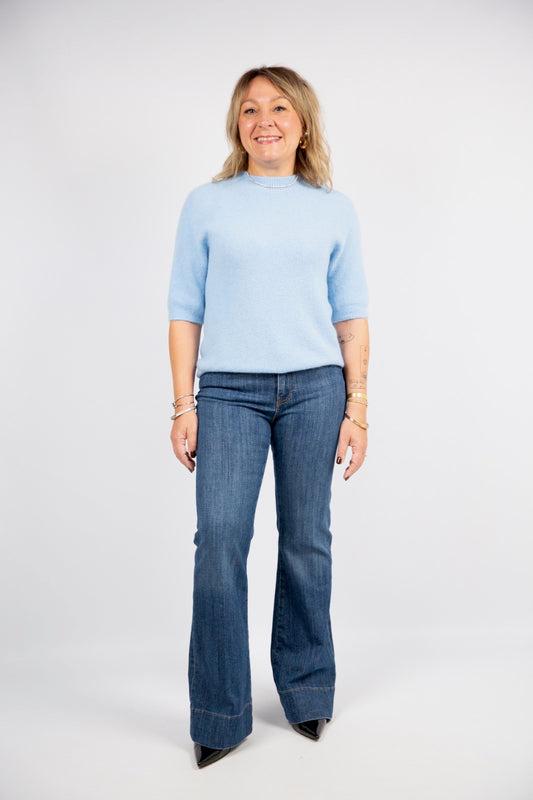 Spazio Sand maglia alpaca