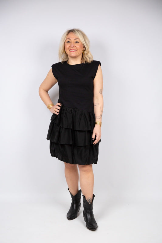 Kaos vestito corto con balze