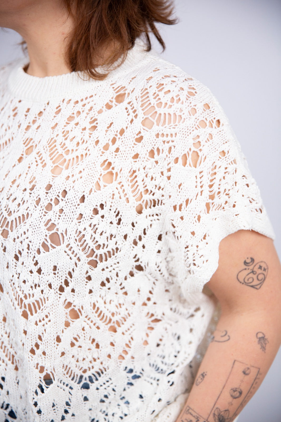 King Kong maglia in crochet di cotone