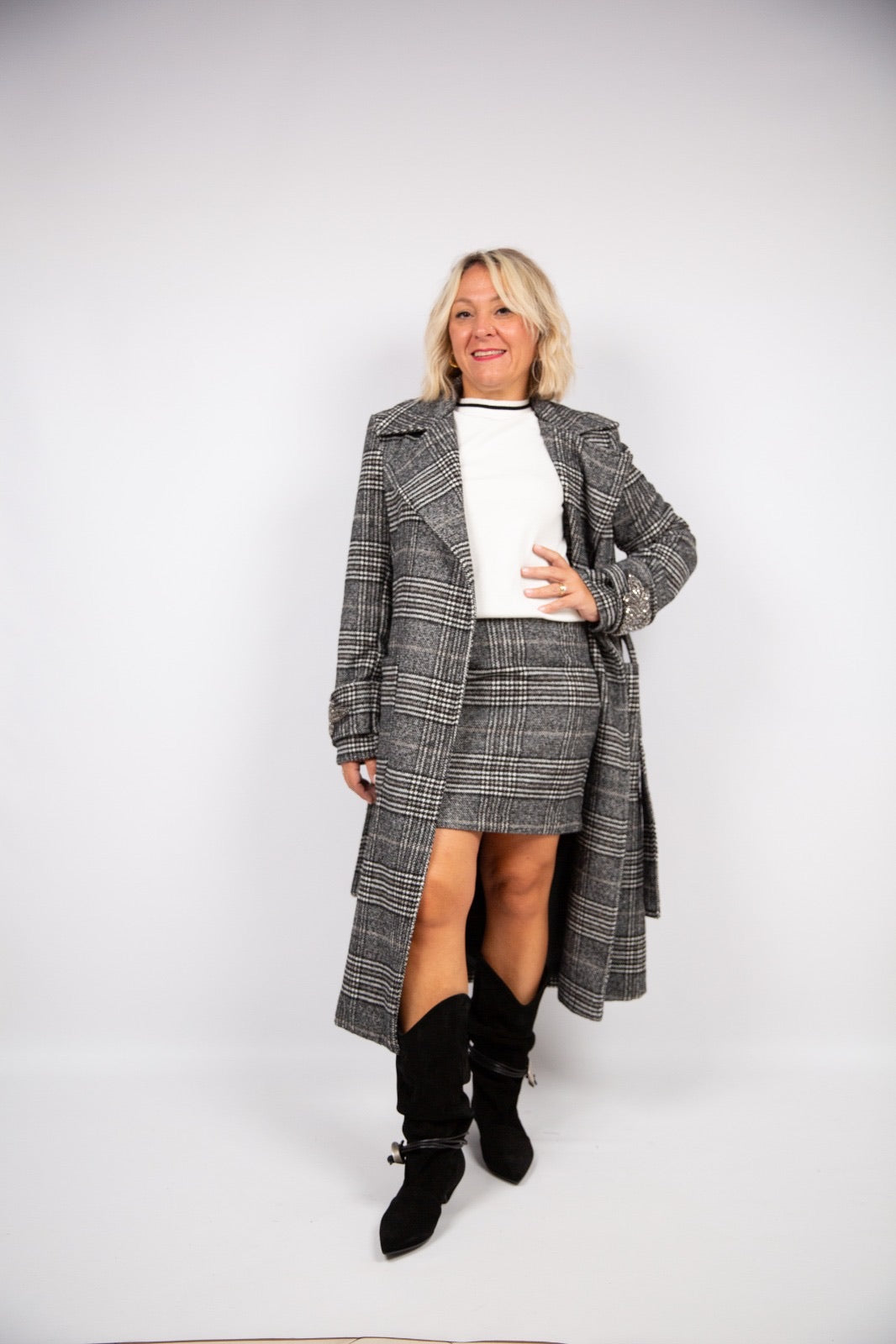 Kaos Minigonna Tartan