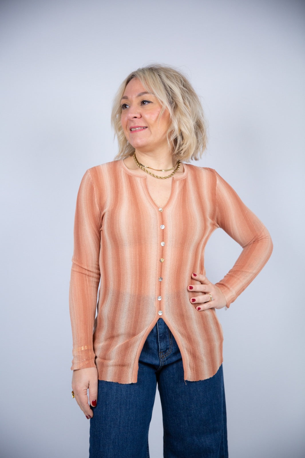 Wild pony Maglia righe verticali