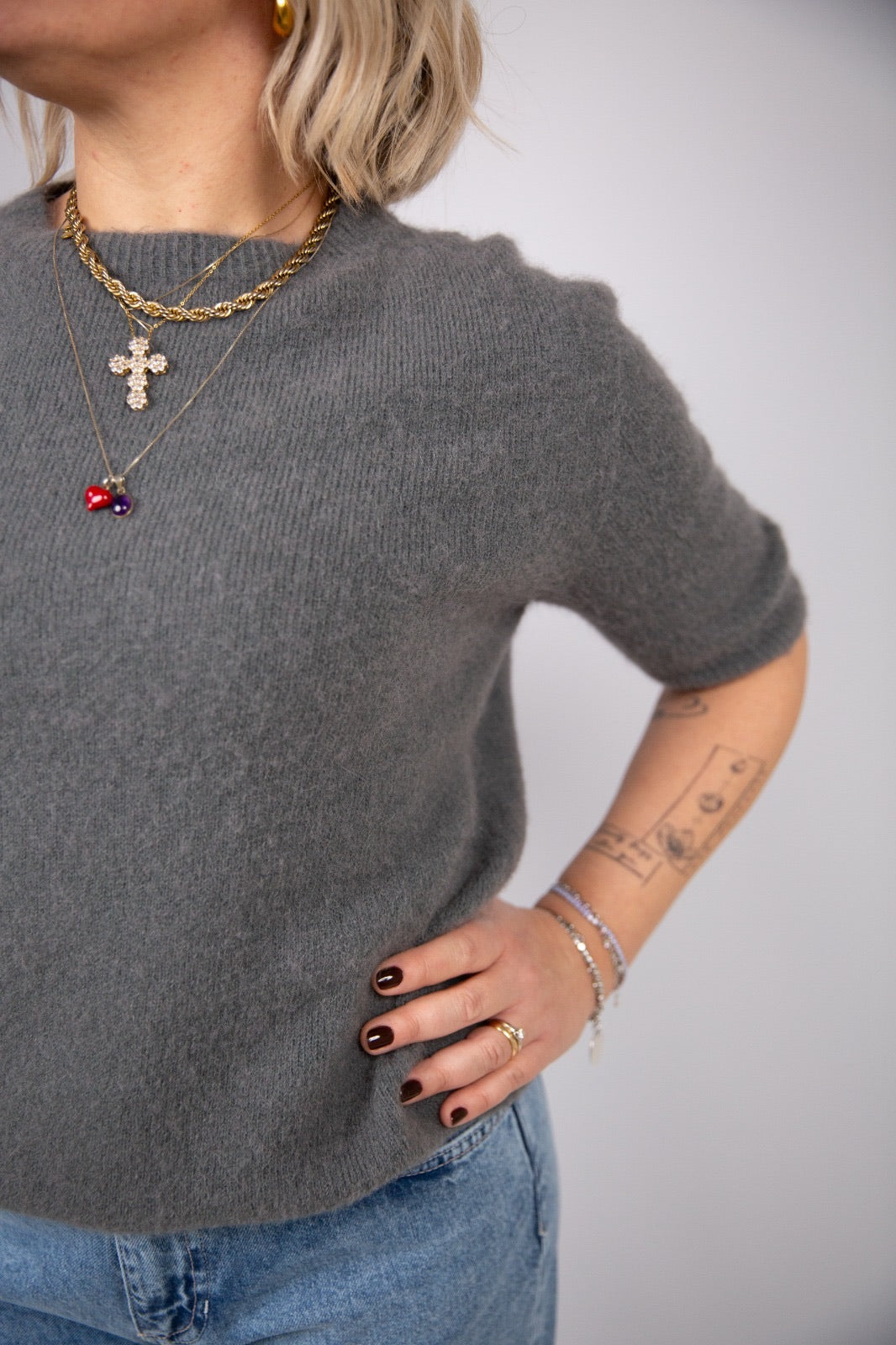 Spazio sand Maglia manica corta