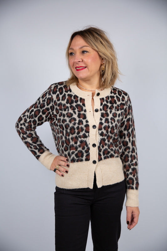 Wild pony cardigan Animalier