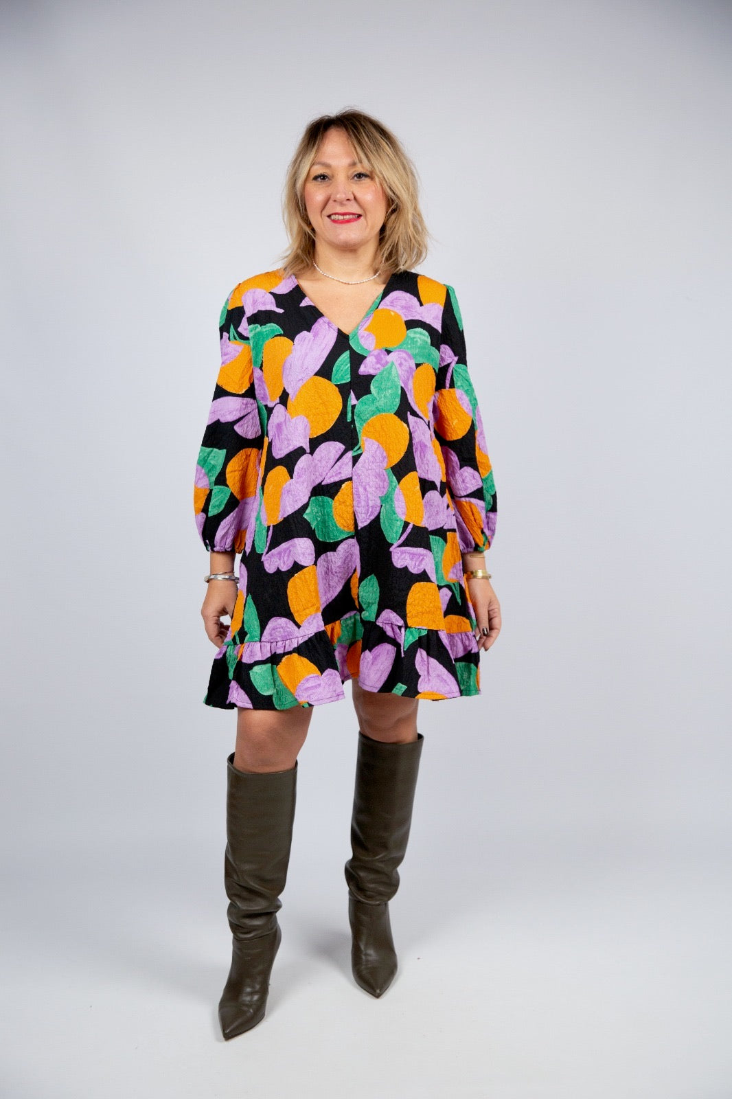 Compania fantastica vestito corto fantasia