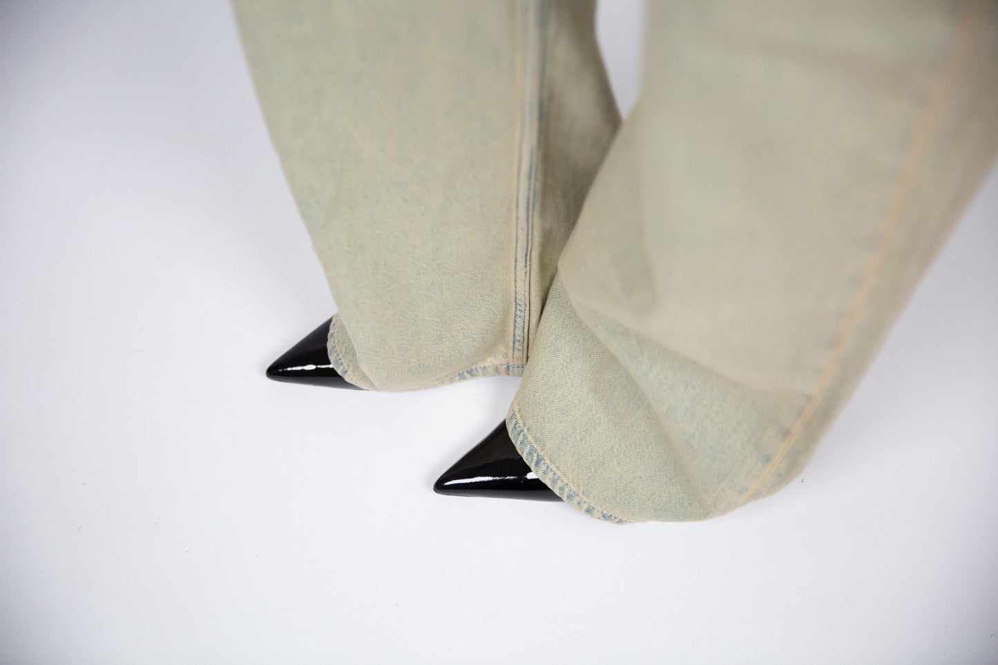 Pont Denim Jeans vita media gamba dritta