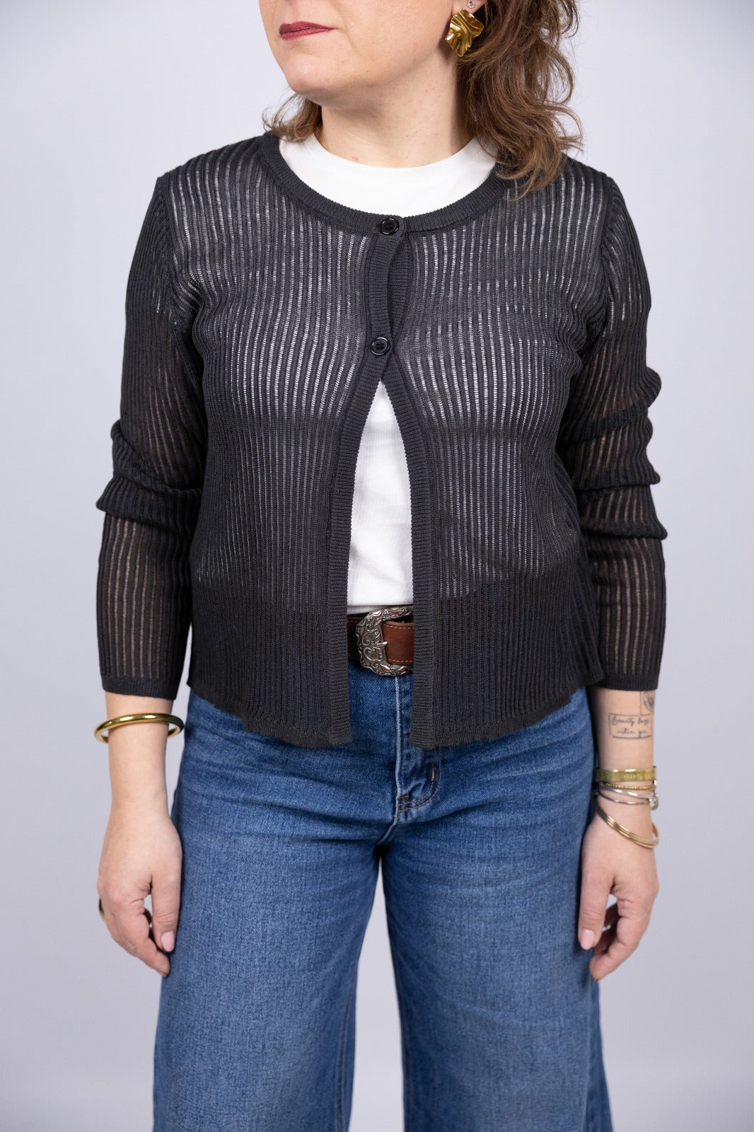 Compania fantastica cardigan due bottoni
