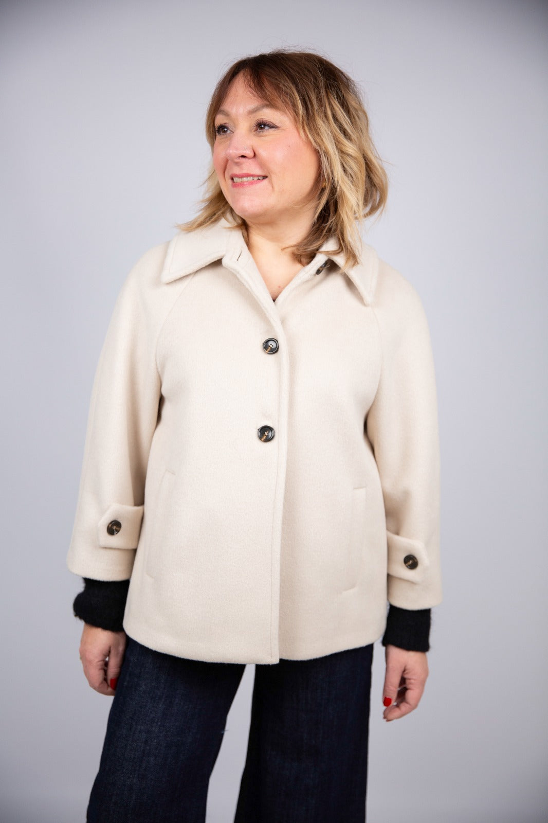 Motel cappotto manica 3/4