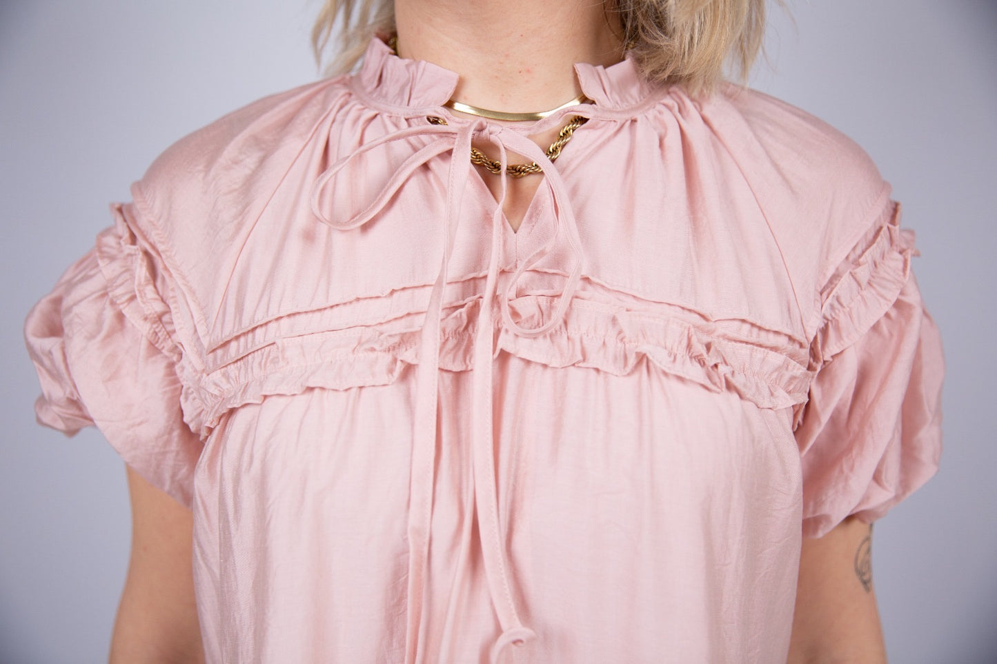Compania fantastica Vestito bohémien rosa