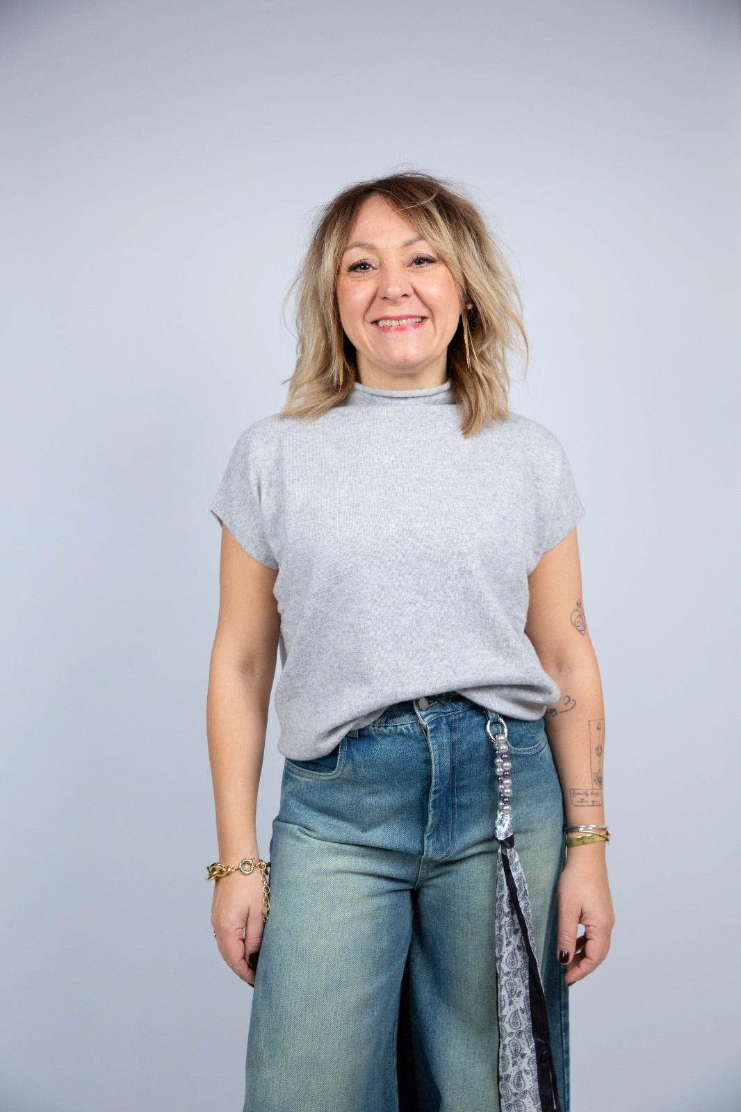 Bighet gilet 100% cashmere