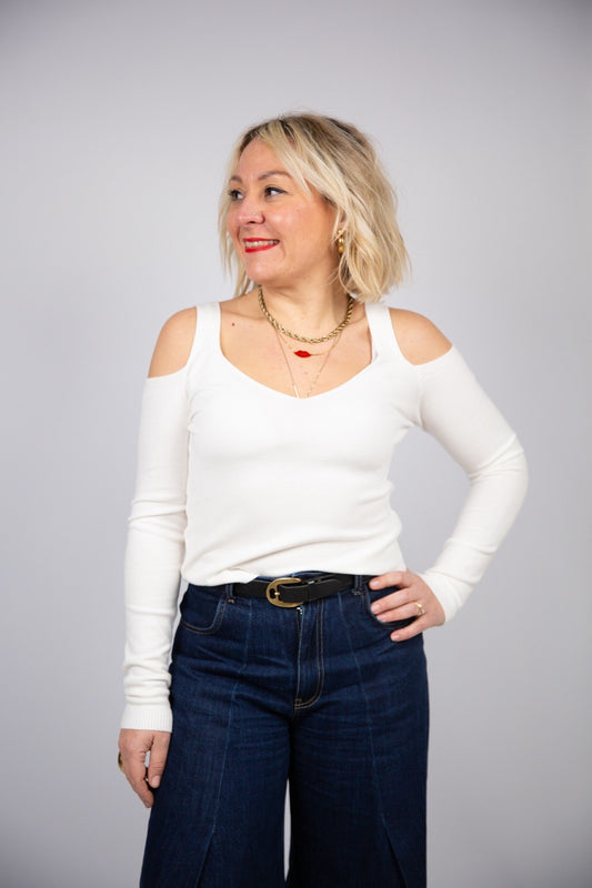 Motel diffusione moda Maglia shoulder