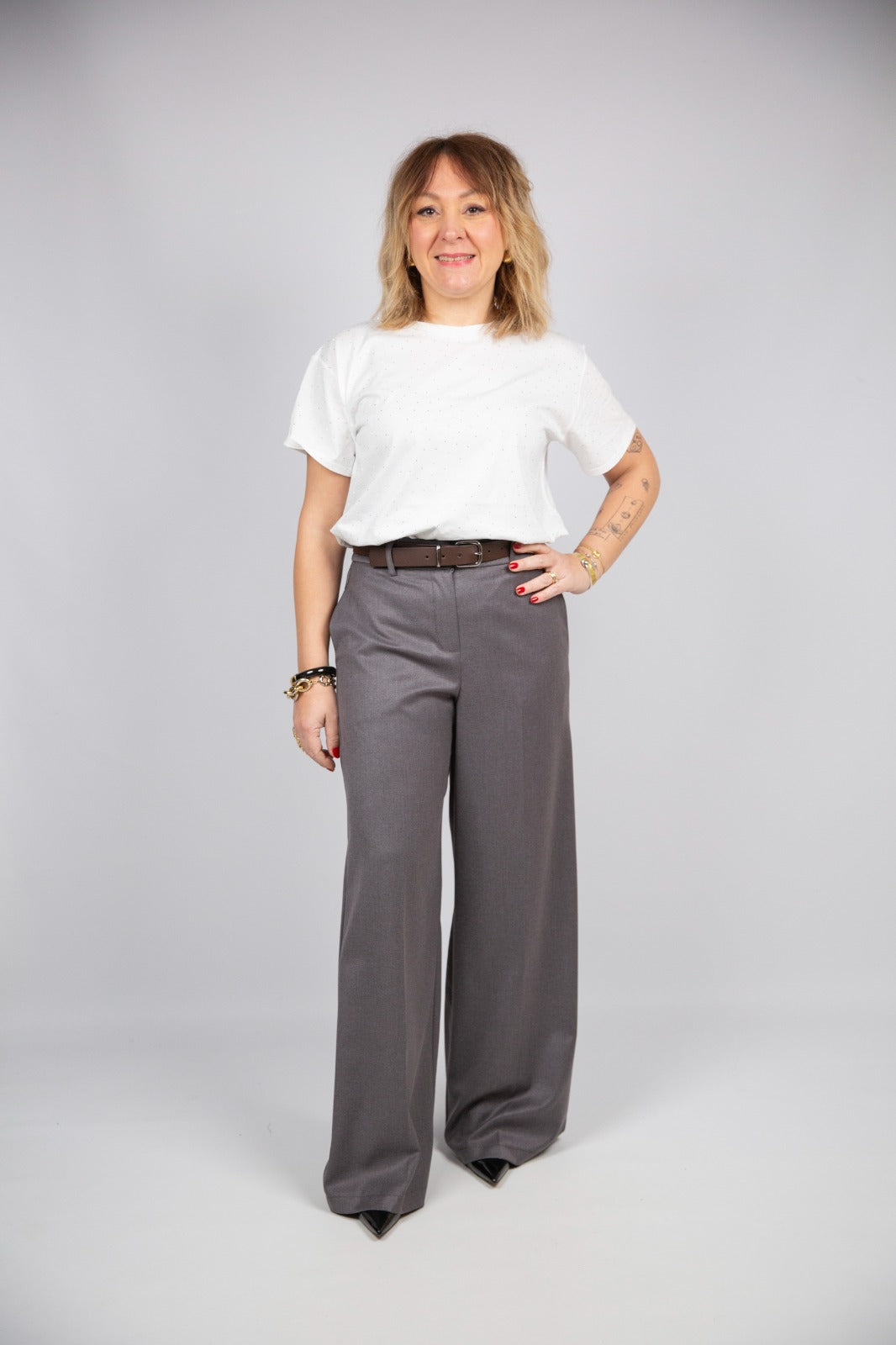 Motel diffusione moda pantalone palazzo