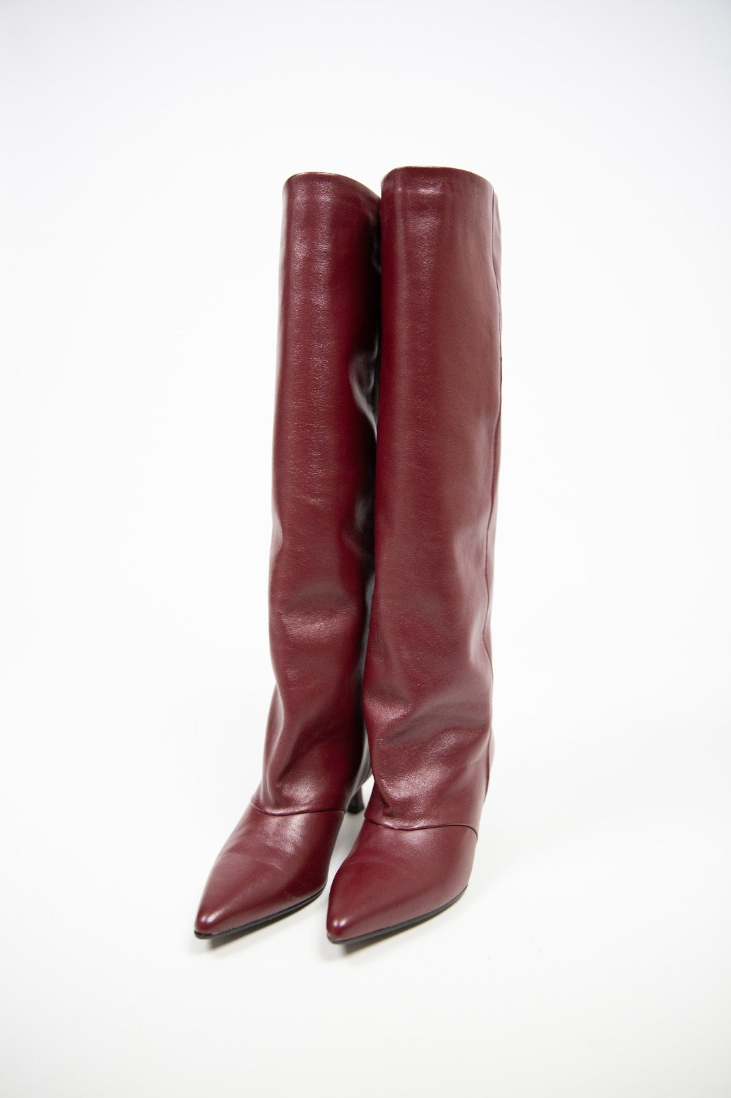 Lea gu stivale in nappa bordeaux