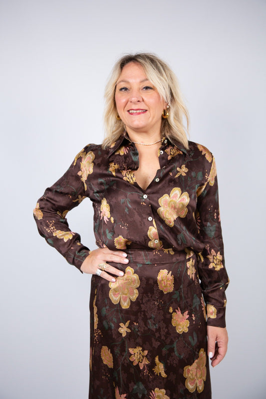 Wu side camicia fantasia