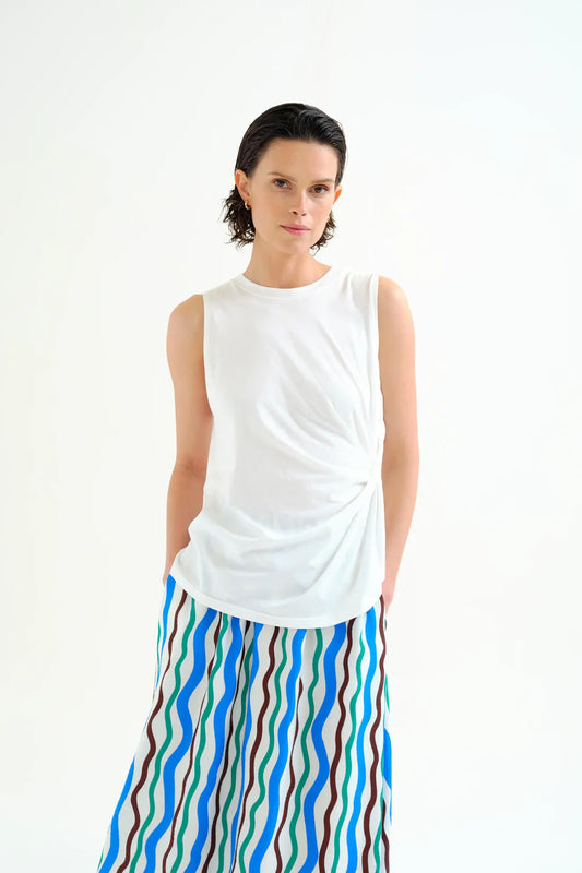 Compania fantastica Maglia con nodo in cotone