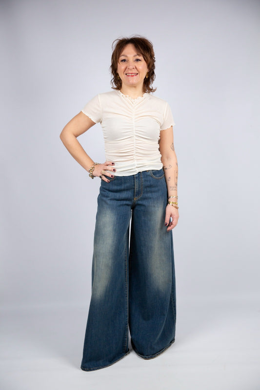 Wild pony t-shirt arricciata