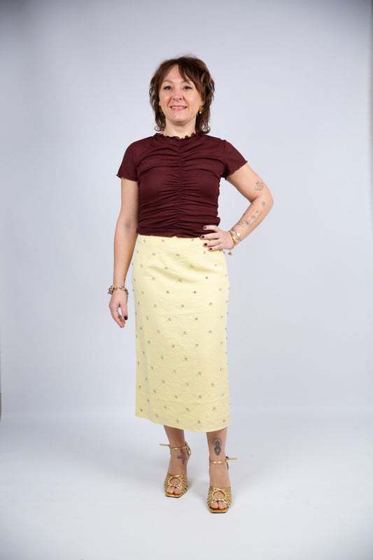 Compania fantastica gonna con applicazioni