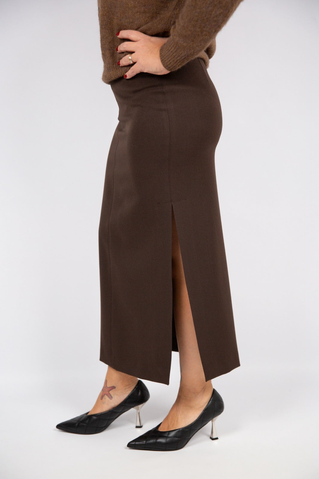 King King gonna a matita con spacco